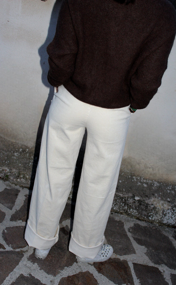 Pantalone Cream
