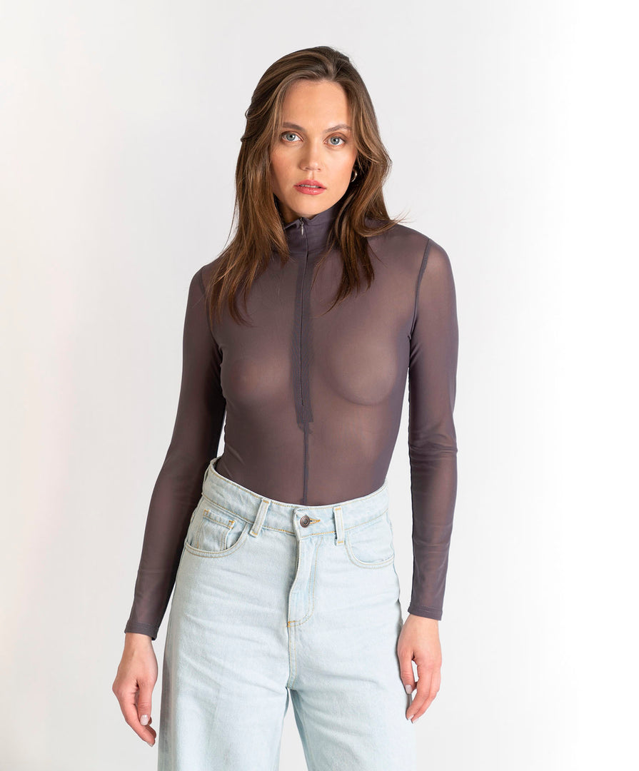 Body grigio trasparente